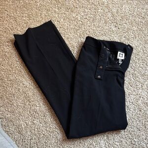 Anne Klein Black Dress Pants Slim Fit